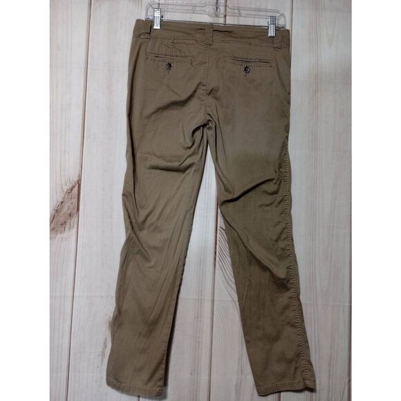 BKE Pants Ladies 26 Khakis BRYN Tan Straight Leg - Picture 2 of 8